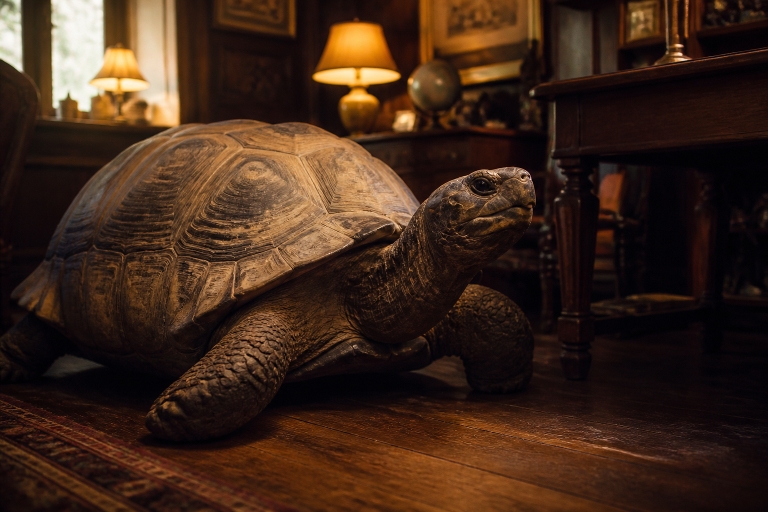Centuries old giant tortoise reveals genetic markers linked to long life