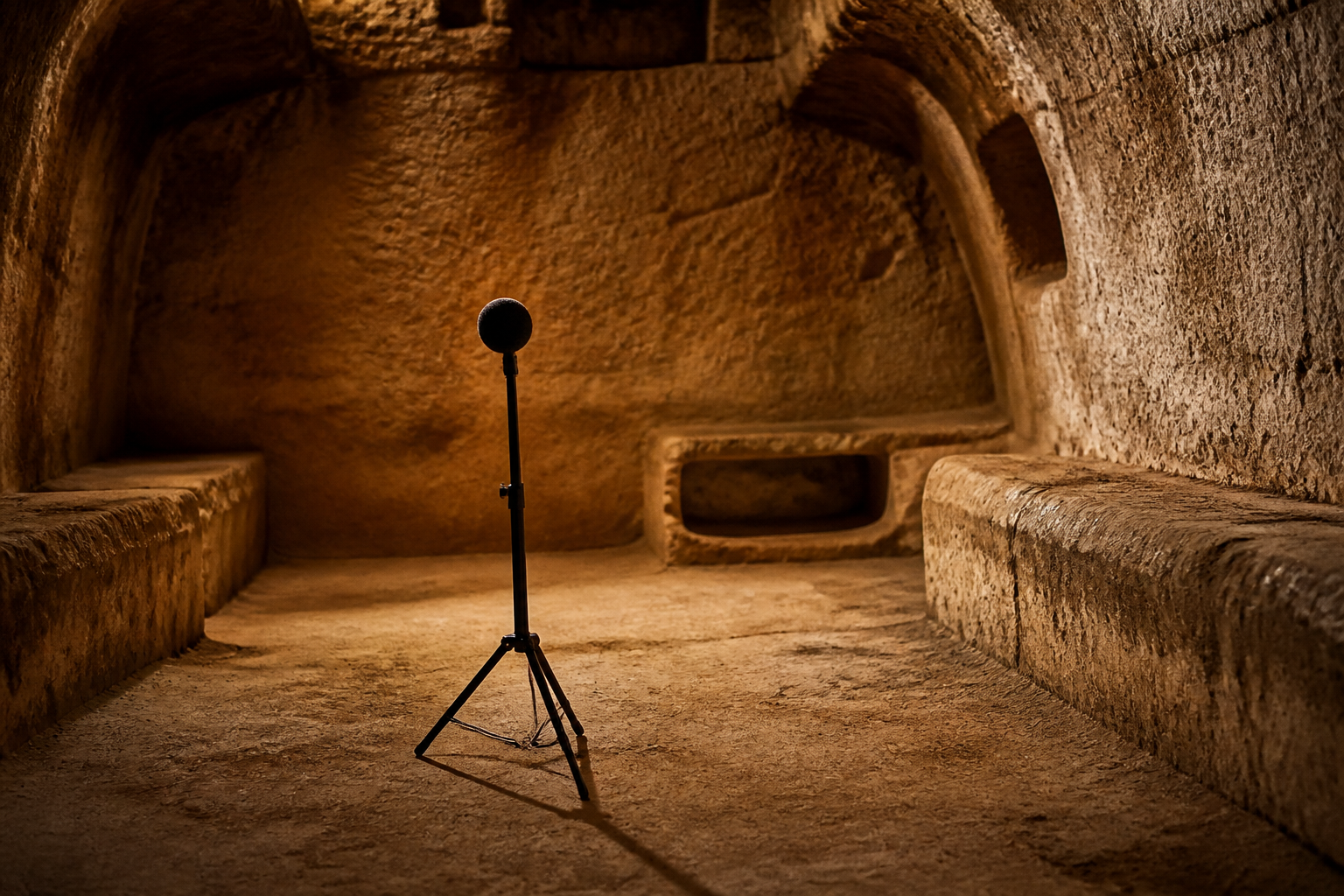 Researchers use AI and acoustics to explore ancient Italian tombs