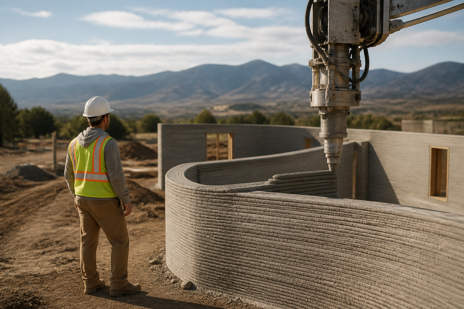 Robotic Printers Build Colorado Residential Development